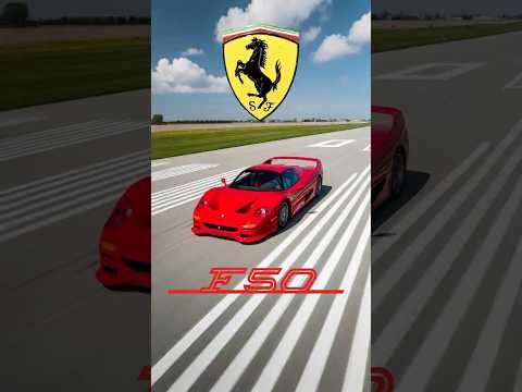 The History of the Ferrari F50 #ferrari