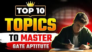 Top 10 Topics To Master GATE APTITUDE | IFAS