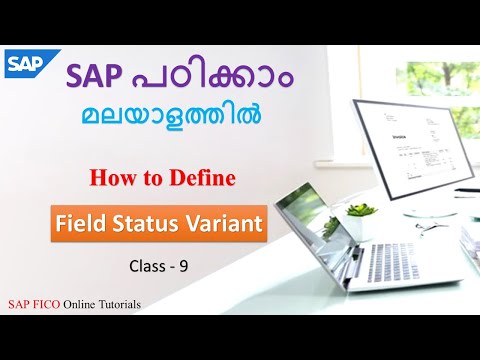 How to Define Field Status Variant | Financial Accounting Global Settings | Class - 9