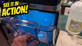 First time making ice with the afbest countertop ice maker - Large Capacity Countertop Ice Maker - 3