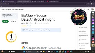 BigQuery Soccer Data Analytical Insight || #GSP850 #qwiklabs #googlearcade #googlecloud