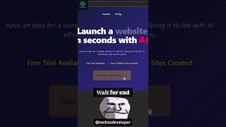 Website With AI #codeisart#coding#codelife#ai#python#coderlifestyle#cards#javascript#codeislife#java
