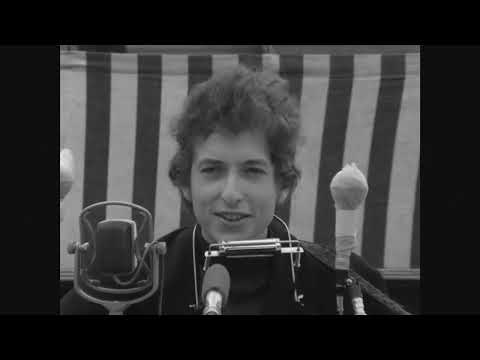 Bob Dylan - Tambourine Man (Live At Newport Folk Festival - 1964) - 4K Restoration