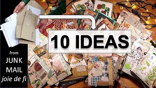 JUNK MAIL MASTERCLASS  ⭐ 10 Envelope Projects in under 20 Minutes ✅ FREE Guides!