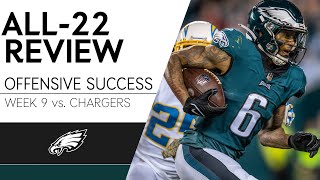 Analyzing the Offense's Success vs. Chargers | Eagles All-22 Review
