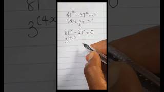 Solve For X? #shorts #short #equation #mathsshorts #mathshorts #matholympiadquestion #maths #math