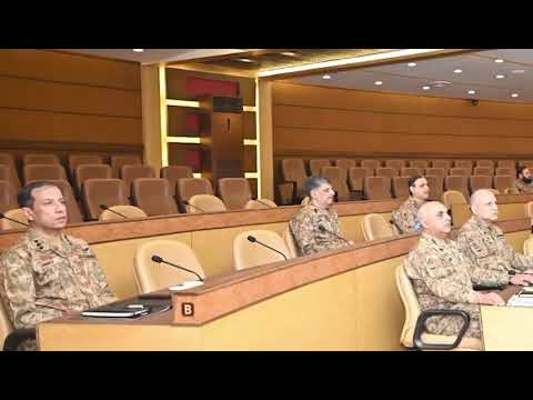 COAS presided over the 267th Corps Commanders’ Conference at the GHQ | ISPR