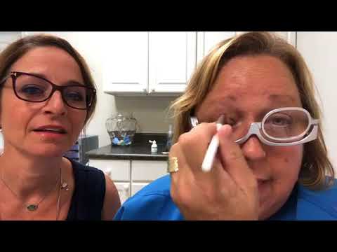 EZ Makeup  3x magnification glasses