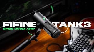 Best Budget Mic Setup? FIFINE TANK3 + BM88 Review & Sound Test (USB vs XLR)
