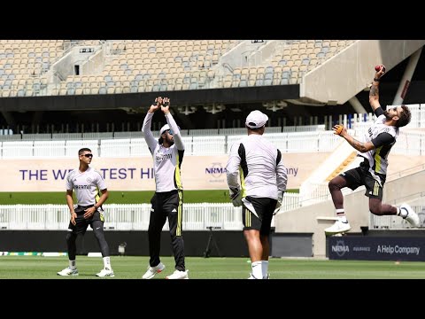 Indian Cricket Team practice session today at WACA | Virat Kohli, Sarfaraz Khan, Jasprit Bumrah