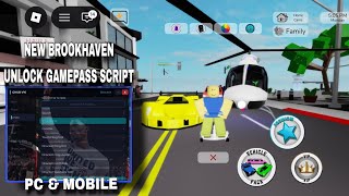 NEW Brookhaven Unlock Gamepass Script | GHUB V16 Fluxus,Hydrogen,Delta,Arceus X Mobile 