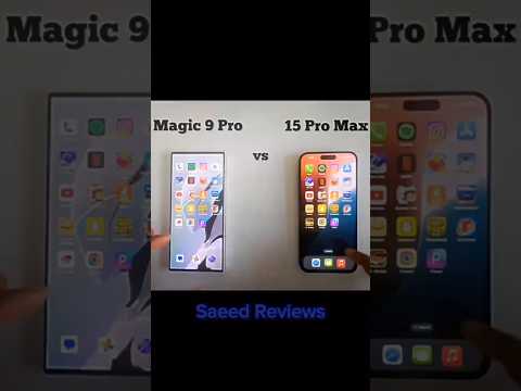 Red Magic 9 Pro vs iPhone 15 Pro Max – Ultimate Gaming vs Flagship Power! 🎮 | Who Wins? #smartphone