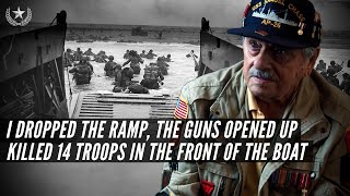 D-DAY HERO Recalls Lowering the Ramp in FIRST WAVE at Omaha Beach | Frank DeVita