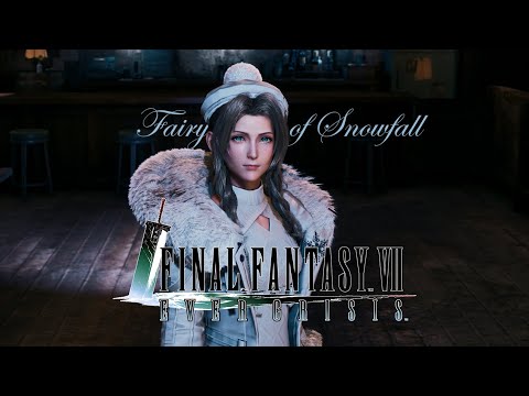 [FF7R]Aerith FF7EC Fairy of Snowfall Outfit Showcase