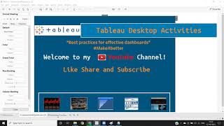 Tableau Tips Effective Dashboard Design