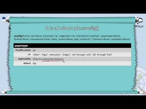 plt.savefig() - papertype | Matplotlib Course