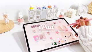 🎀 Unboxing iPad cute accessories & aesthetic customization✨