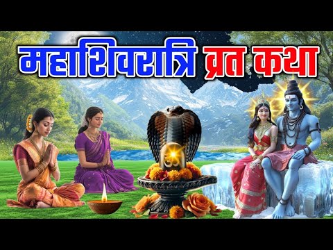 Mahashivratri Vrat Katha 2025 । महाशिवरात्रि व्रत कथा । शिवरात्रि की कथा ।Shivratri Ki Katha kahani🙏