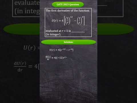 GATE exam 2023  #gateexam #mathematics #gatepyqs #shortsvideo #viral @GATEChemicalInstitute