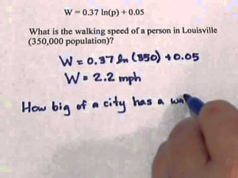 Solving Logarithm Equation