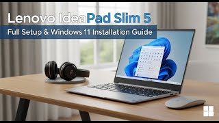 Lenovo IdeaPad Slim 5 – Full Setup & Windows 11 Installation Guide