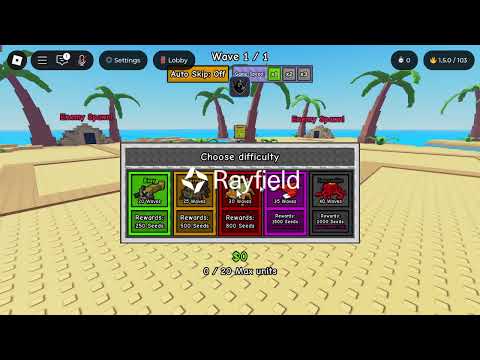 USE SCRIPT TO AUTO WIN AND AUTO FARM SEEDS | GARDEN TOWER DEFENSE ROBLOX (500K IN 30 SECONDS)