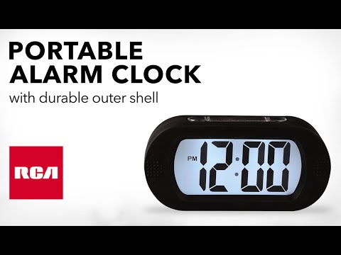 RCA RCD12BK Alarm Clock