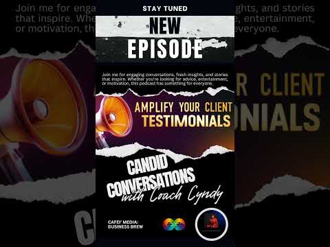Amplify Testimonials Tips #entrepreneurmindset #businessmindscoffeechat #digitalentrepreneurship
