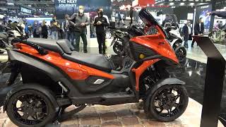 The new 2022 QOODER QV4 scooter 400cc walkaround