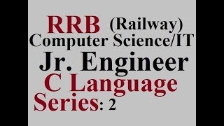 RRB Junior Engineer Features of C Language