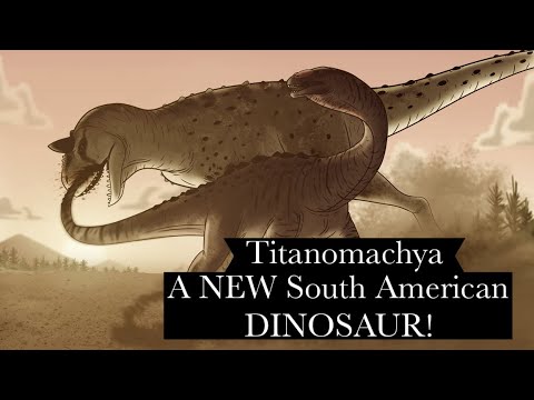 The NEW DINOSAUR that was hunted by CARNOTAURUS! | Titanomachya
