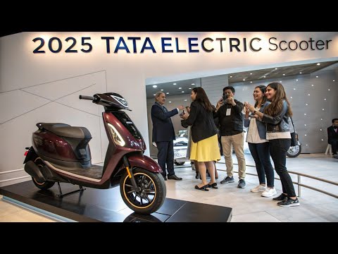 2025 Tata Electric Scooter FIRST LOOK 🔥 | Features, Price, Range & Launch Date! ⚡🇮🇳❣️.