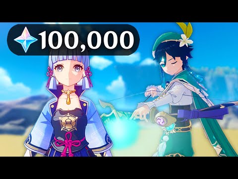 100,000 Primogem Genshin Manhunt...