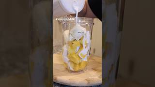 Pineapple Coconut Smoothie #recipe #asmr #delicious