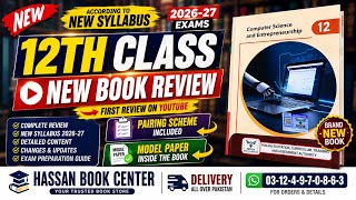 12th Class Computer Science New Book Review 2026-27 | New Syllabus | Pairing Scheme & Model Paper |