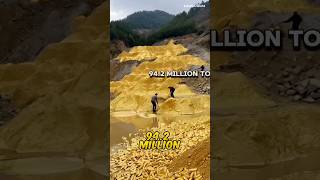 Biggest Gold Mining Volcano in The World 😳 !!!