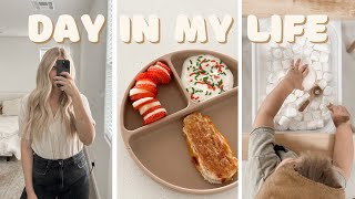 legging curls + skincare, laundry tips, kids clothes declutter + more | sahm vlog