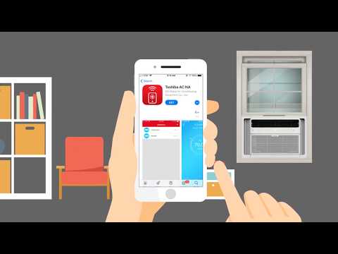 Toshiba Smart Air Conditioner iOS App Set Up for the Toshiba AC NA App