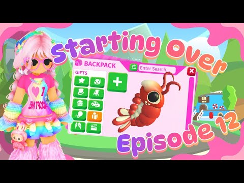 Starting Over Episode 12! Roblox Adopt Me