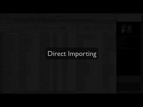 TEXT import