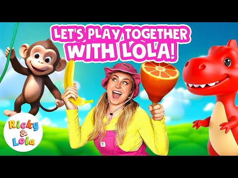 Animals & Dinos! 🐵🦕 Lola teaches us about them through singing and dancing! ✨