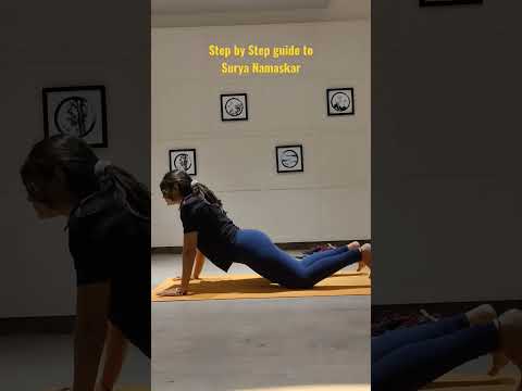 Step by Step guide to Surya Namaskar #yoga #ytshorts #vlog#yogainspiration #meditation#yogapractice