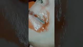 Upper lips waxing #wax #upperlip #beauty