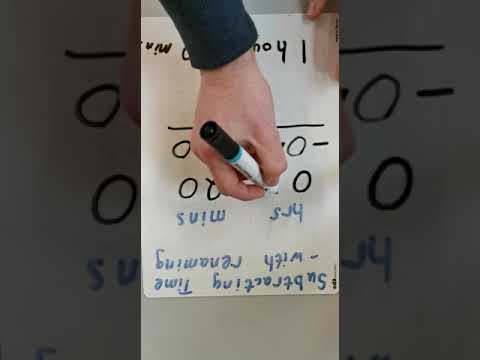 Subtracting time (with renaming)