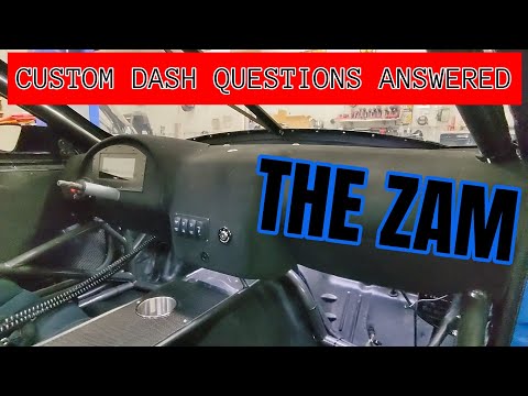 THE ZAM : Details on the Dash, gauges, and switches.