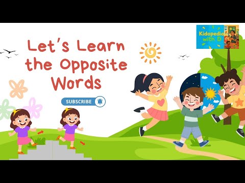 Learn Opposites for Kids | Big Small, Fast Slow, Hot Cold & More | Fun Learning Video for Children