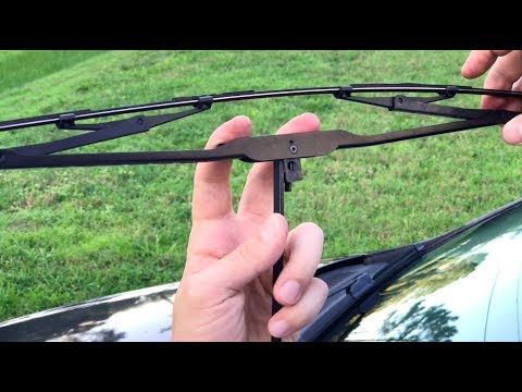 How to replace windshield wiper blades on 2005-2010 Scion tC.
