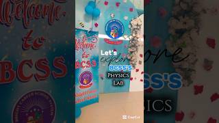Let's explore BCSS'S PHYSICS LAB! #physics #physicslab #physicsclass #physicsfun