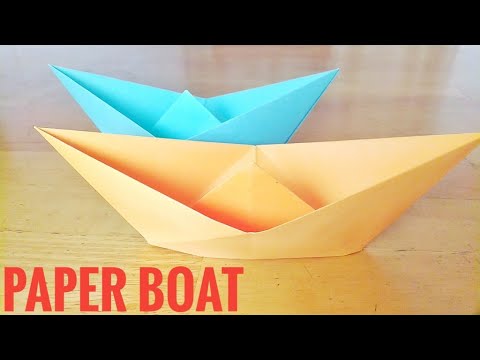 How to make paper 📄 boat ⛵ craft for kids