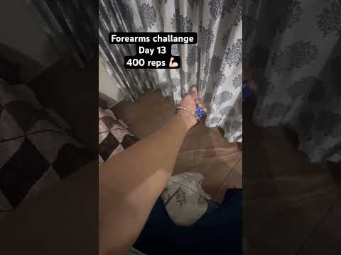 Forearms challange day 13 400 reps 💪🏻 #explore #trending #shorts #challenge